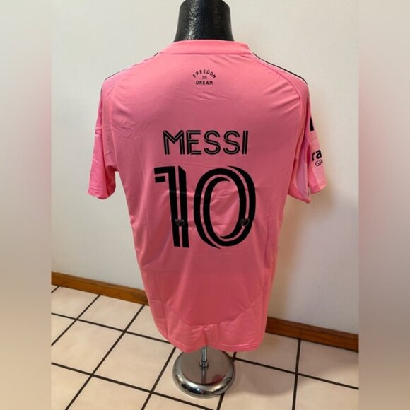 Argentina Inter Miami Leo Messi Jersey # 10 , Unisex - Picture 16 of 16